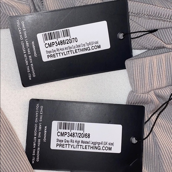 Ribbed Crop Top & leggings set - Picture 10 of 10